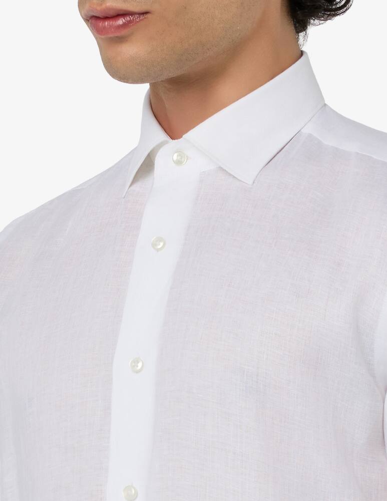 rinascente Sartoria Italiana Camicia in lino modern fit