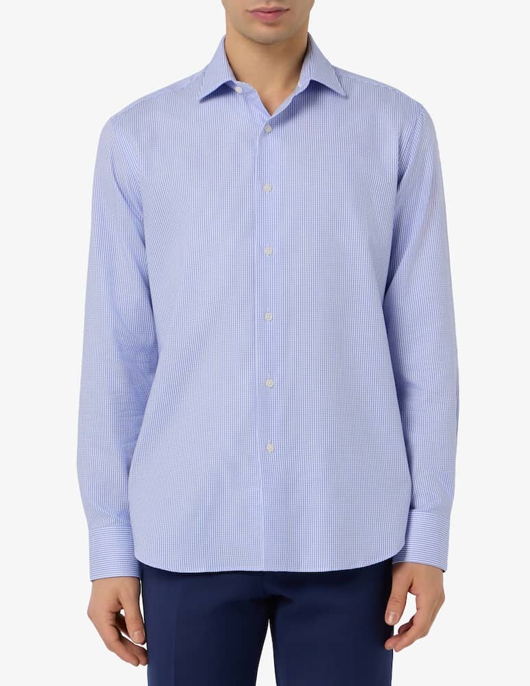 rinascente Sartoria Italiana Button-up check shirt