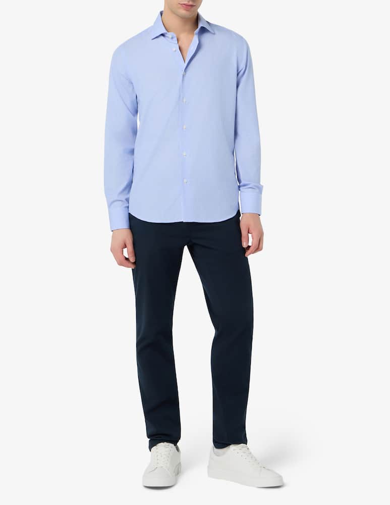 rinascente Sartoria Italiana Camicia dobby rigata modern fit