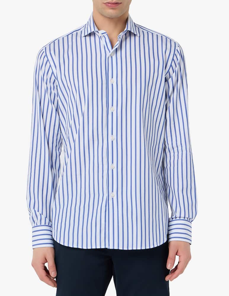 rinascente Sartoria Italiana Camicia a righe regular fit