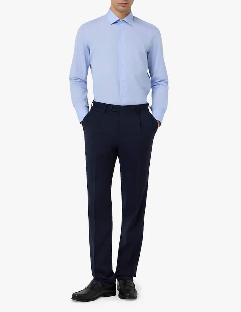 rinascente Sartoria Italiana Camicia classica fil-a-fil modeern fit