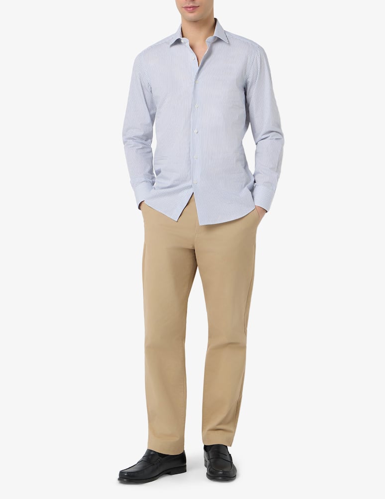 rinascente Sartoria Italiana Camicia a righe effetto 3D modern fit