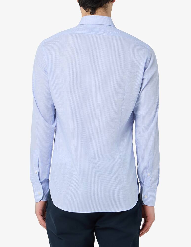 Sartoria Italiana Camicia dobby rigata modern fit - immagine 3 Sartoria Italiana Camicia dobby rigata modern fit - immagine 3