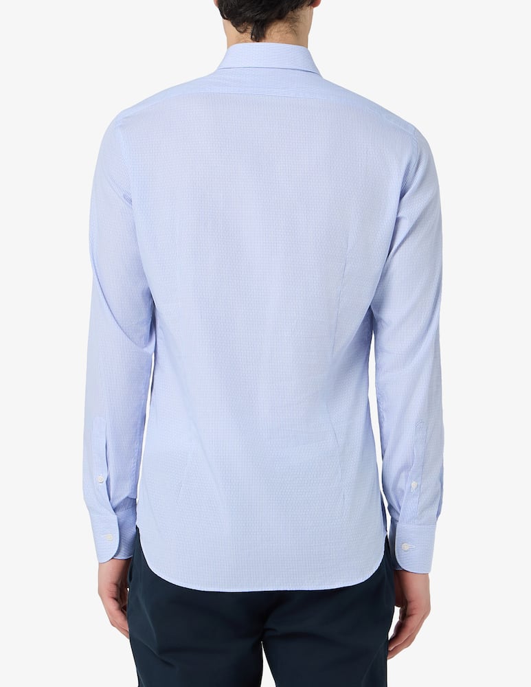 rinascente Sartoria Italiana Camicia dobby rigata modern fit