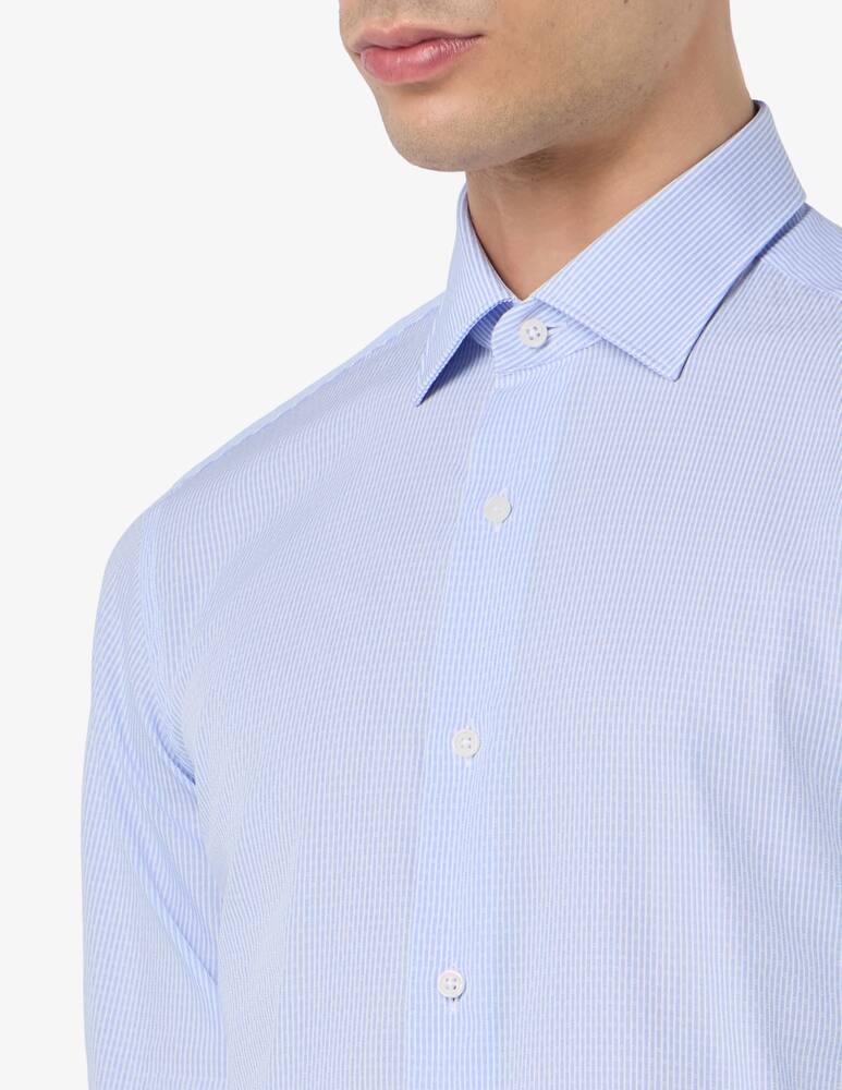 Sartoria Italiana Camicia dobby rigata modern fit - immagine 4 Sartoria Italiana Camicia dobby rigata modern fit - immagine 4