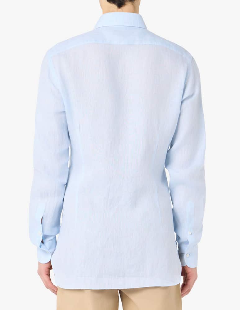 rinascente Barba Napoli Linen long sleeve shirt