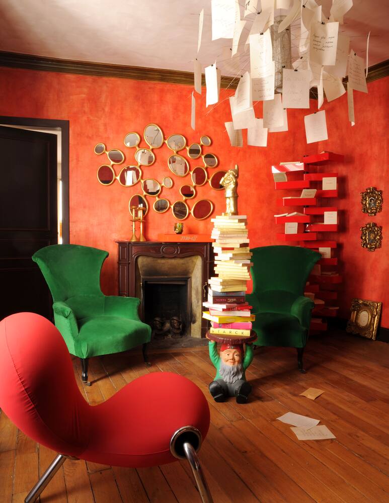 rinascente Kartell Sgabello-tavolino Attila - Multicolor