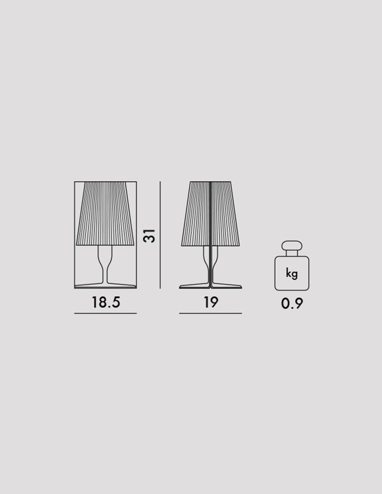 Kartell Table lamp Take - picture 5 Kartell Table lamp Take - picture 5