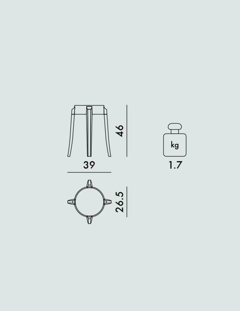 rinascente Kartell Charles Ghost Sedia 