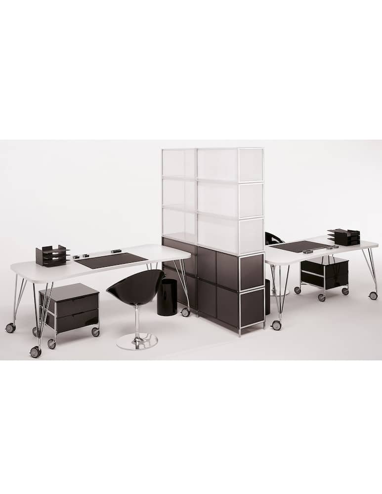 rinascente Kartell Mobil Cassettiera - Nero