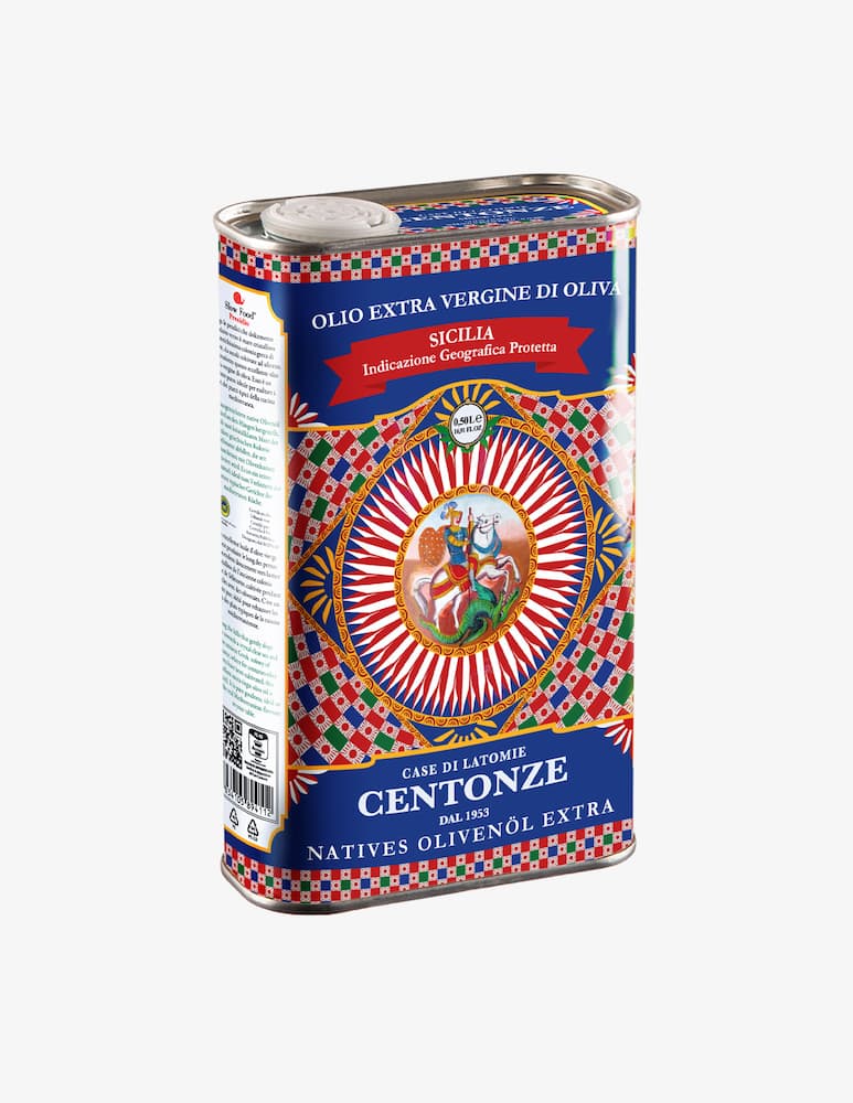 Centonze Olio Evo Sicilia Igp Latta 500ml - immagine 1 Centonze Olio Evo Sicilia Igp Latta 500ml - immagine 1