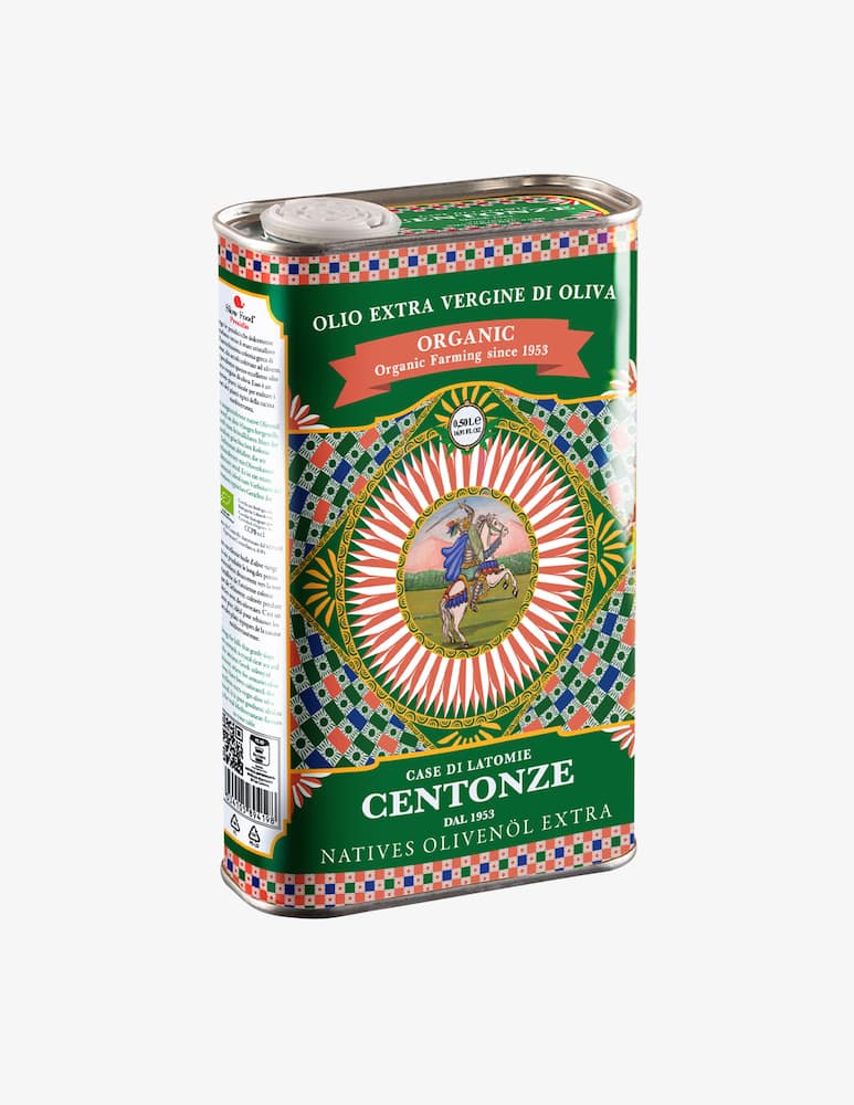 Centonze Olio Evo Biologico Latta 500ml - immagine 1 Centonze Olio Evo Biologico Latta 500ml - immagine 1