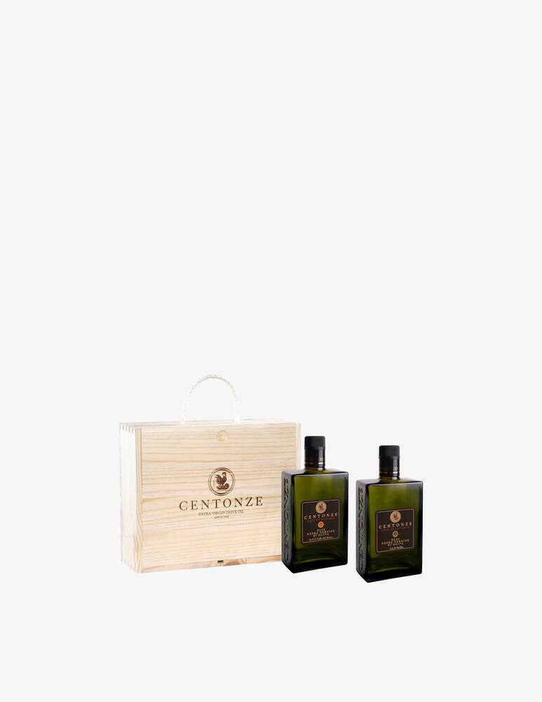 rinascente Centonze Gift Box Cassetta Legno 2xCapri 500ml