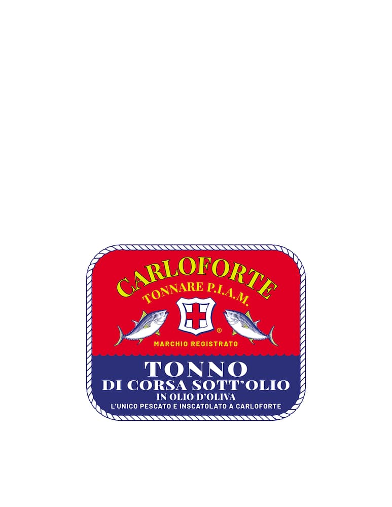 Carloforte Tonnare Tonno di Corsa sott'olio in olio di oliva 350g - immagine 1 Carloforte Tonnare Tonno di Corsa sott'olio in olio di oliva 350g - immagine 1