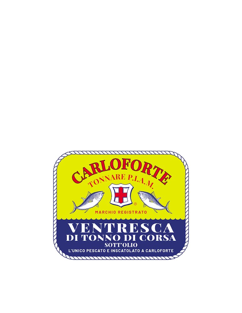 Carloforte Tonnare Ventresca di Tonno di Corsa sott'olio in olio di oliva - immagine 1 Carloforte Tonnare Ventresca di Tonno di Corsa sott'olio in olio di oliva - immagine 1