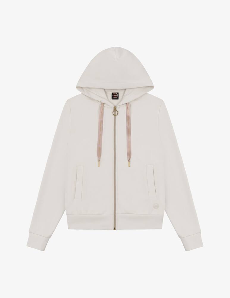 rinascente Colmar Zippered hoodie with drawstring