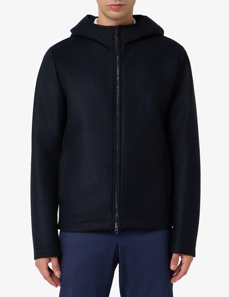 rinascente Colmar Giacca cappuccio in lana scuba