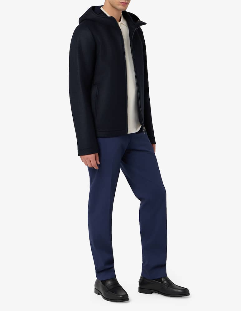 rinascente Colmar Giacca cappuccio in lana scuba