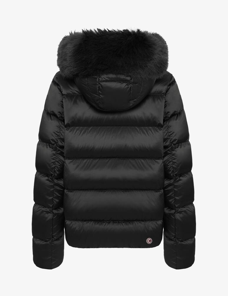 rinascente Colmar Puffer jacket with faux fur hood