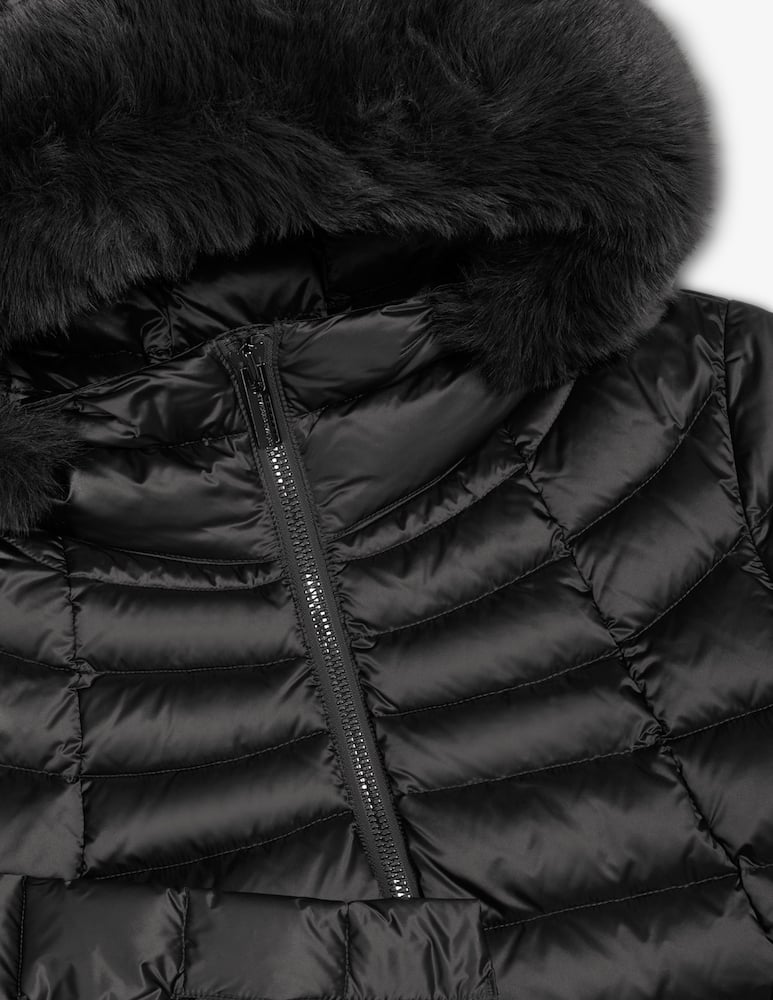 rinascente Colmar Long hooded down jacket