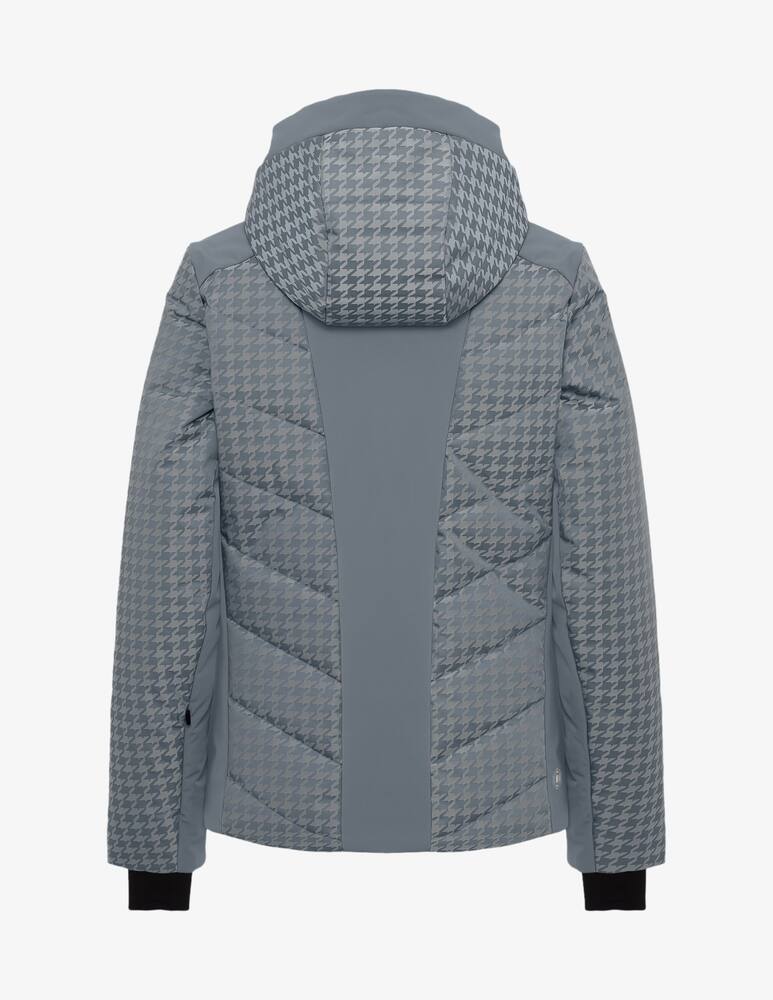 rinascente Colmar Quilted houndstooth ski jacket