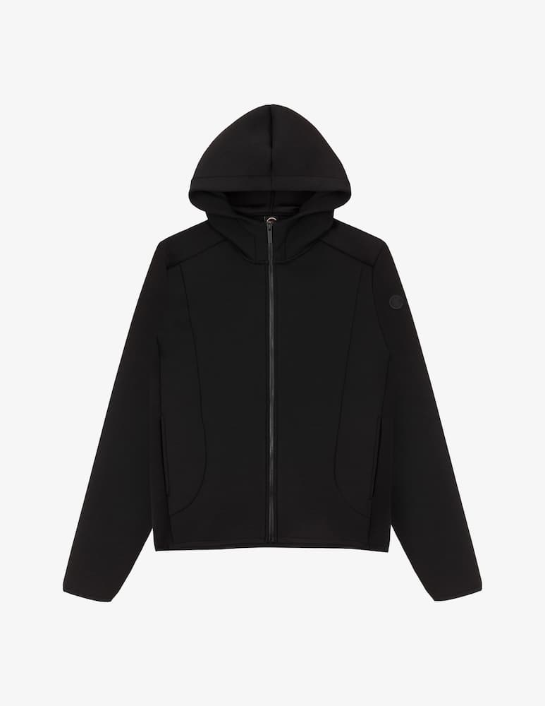 rinascente Colmar Hooded zip scuba sweatshirt