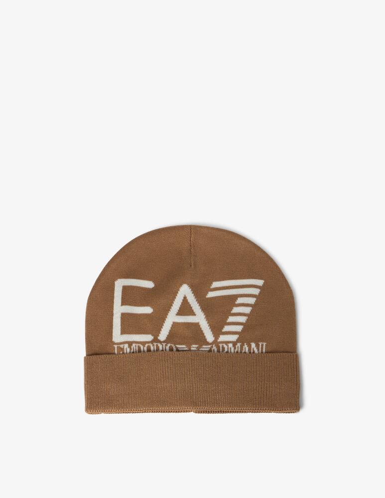 rinascente EA7 Logo knit beanie