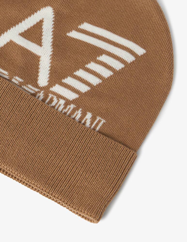 rinascente EA7 Logo knit beanie