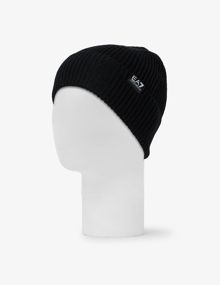 rinascente EA7 Ribbed beanie hat EA7