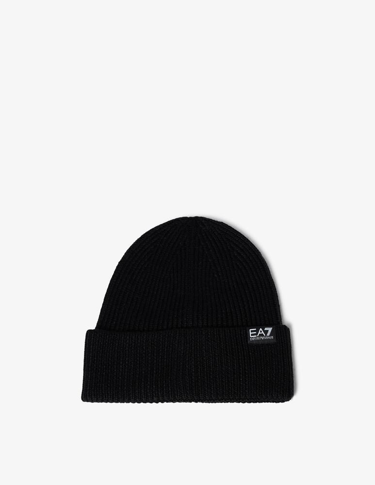 rinascente EA7 Ribbed beanie hat EA7