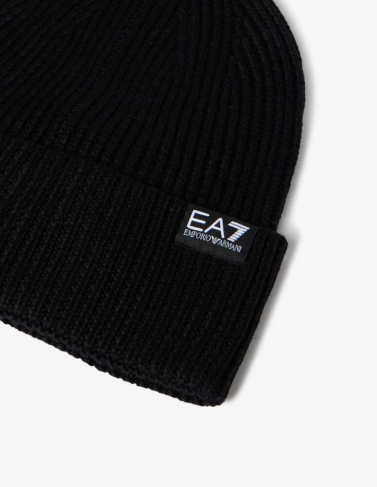 rinascente EA7 Ribbed beanie hat EA7