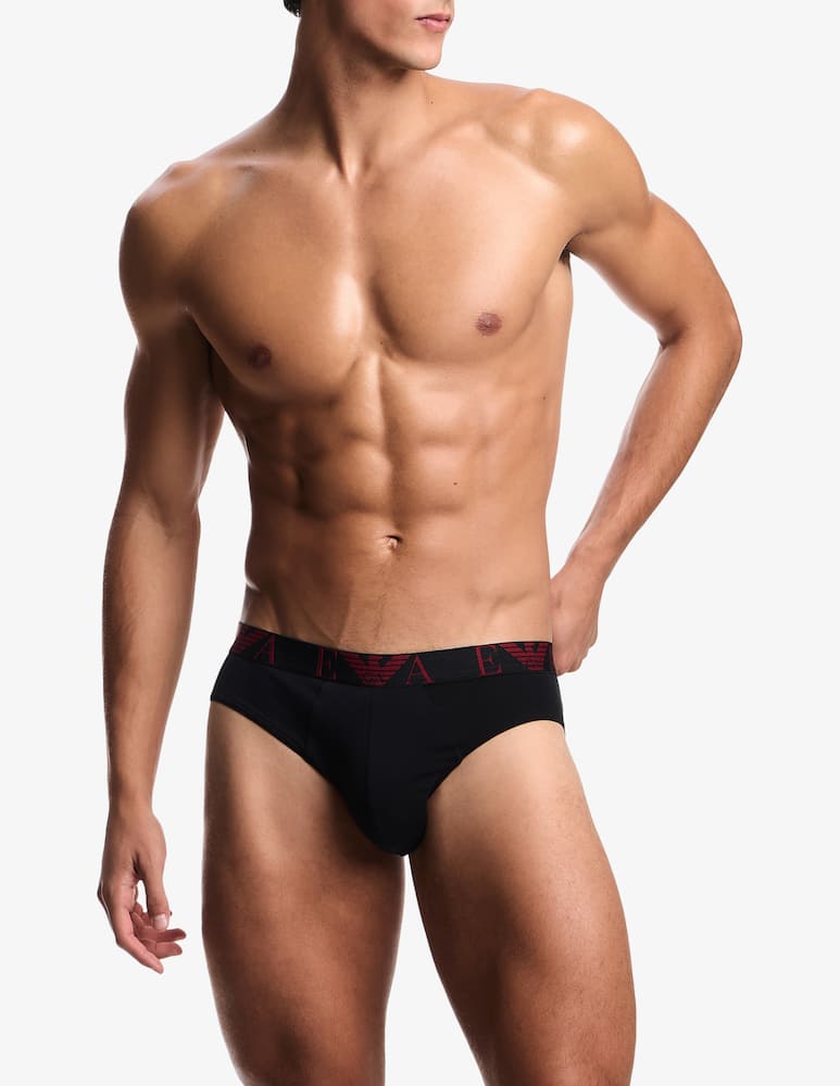 rinascente Emporio Armani 3 Pack slip monogram