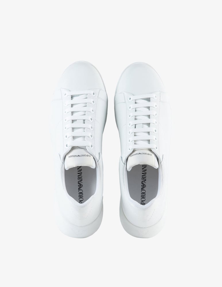 rinascente Emporio Armani Tumb calf sneakers