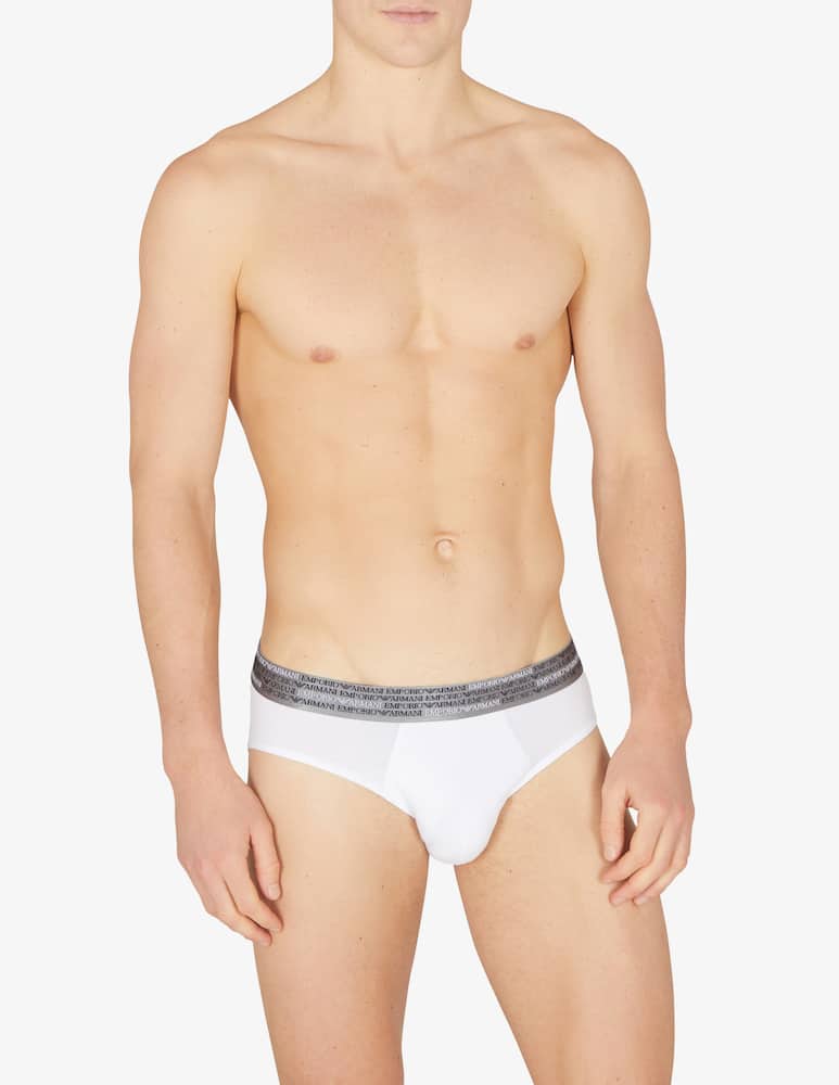 rinascente Emporio Armani Slip logo elastico 2 pack