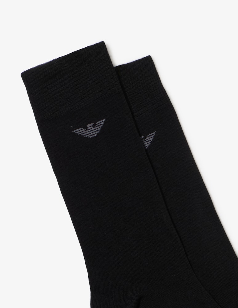 Emporio Armani Calze corte cotone 3 pack - immagine 2