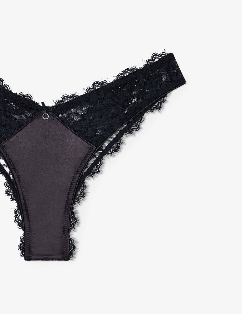 rinascente Emporio Armani Slip brasiliano con pizzo