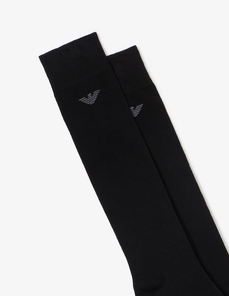 Emporio Armani Calze lunghe cotone 3 pack - immagine 2 Emporio Armani Calze lunghe cotone 3 pack - immagine 2