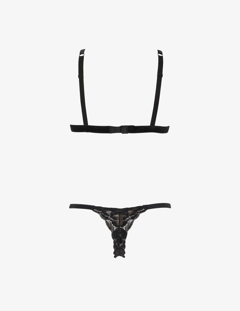 rinascente Emporio Armani Set triangolo e perizoma in pizzo