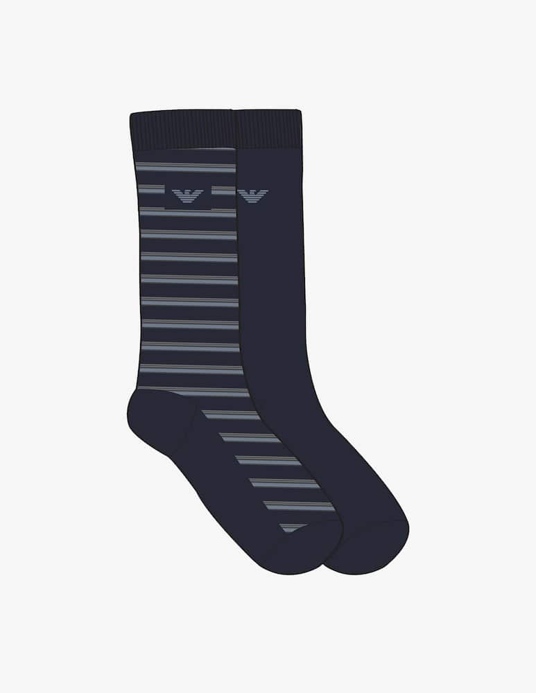 rinascente Emporio Armani Pattern mix long socks