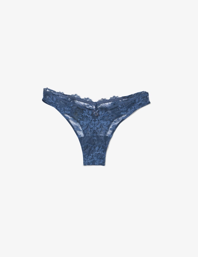rinascente Emporio Armani Lace v-brazilian briefs