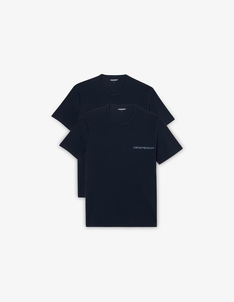 rinascente Emporio Armani Crew neck logoband t-shirt