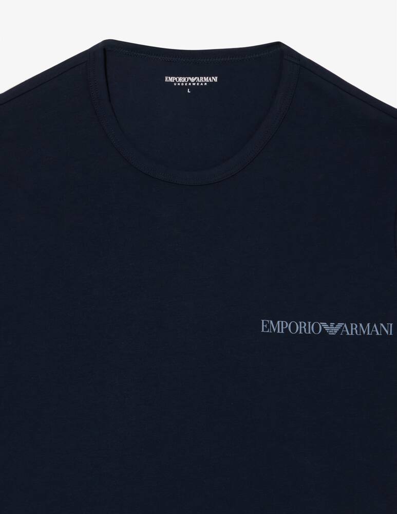 rinascente Emporio Armani Crew neck logoband t-shirt