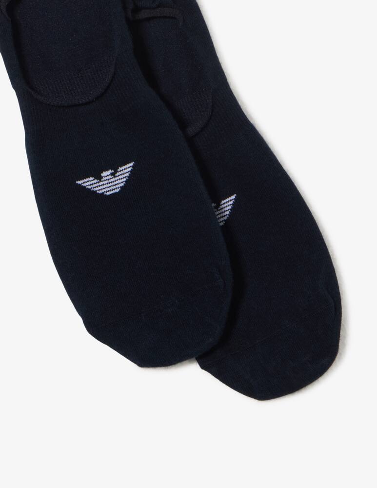 Emporio Armani Calze footie cotone 3 pack - immagine 2 Emporio Armani Calze footie cotone 3 pack - immagine 2