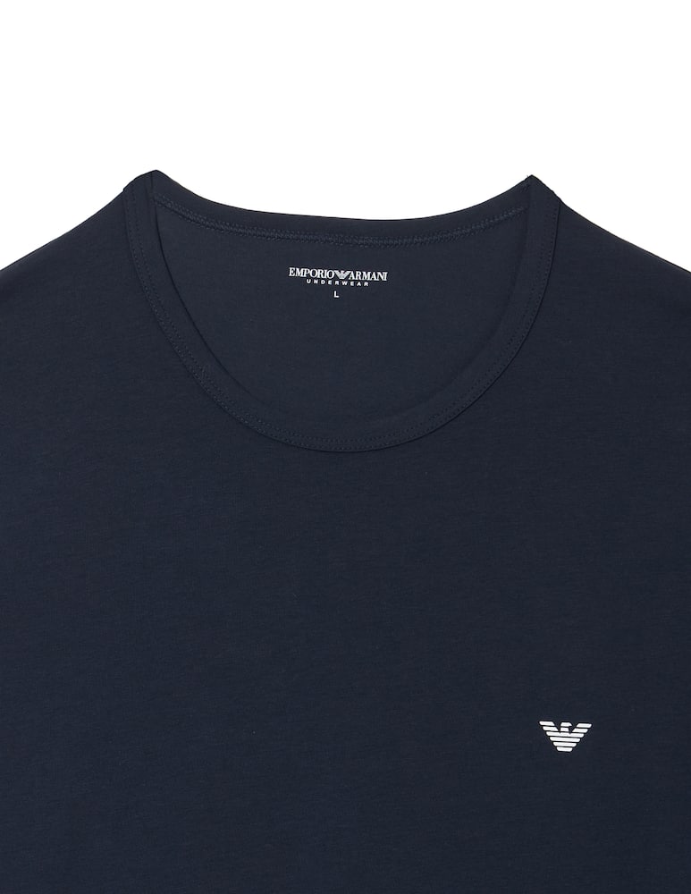 rinascente Emporio Armani Core logoband crew neck t-shirt