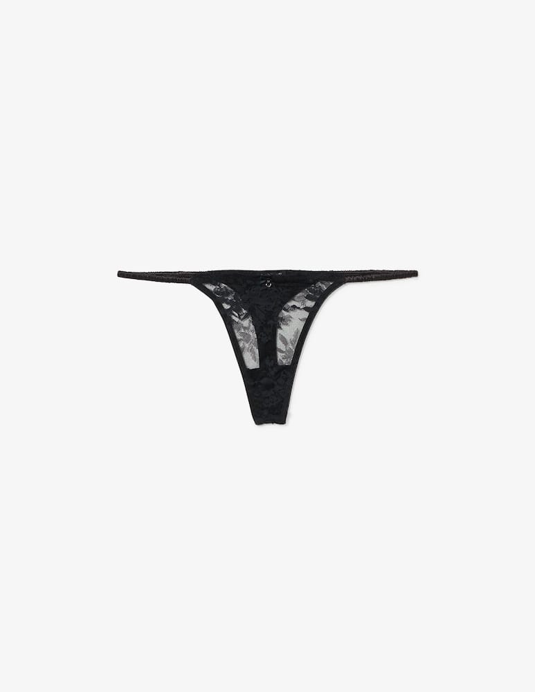 rinascente Emporio Armani Lace t-thong