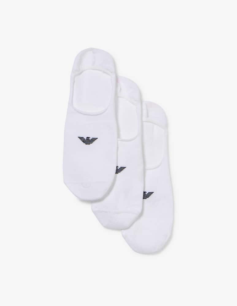 Emporio Armani Calze footie cotone 3 pack - immagine 1 Emporio Armani Calze footie cotone 3 pack - immagine 1