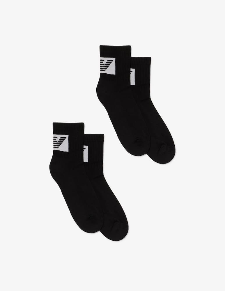 rinascente Emporio Armani Calze caviglia basic 2 pack