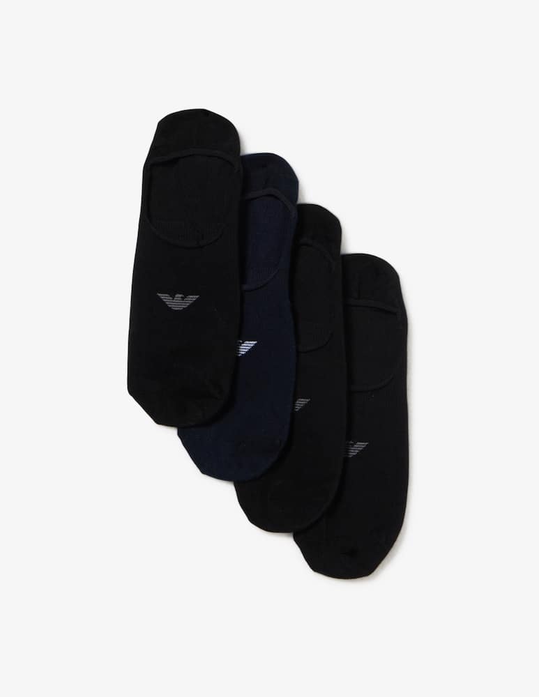 Emporio Armani Calzini invisibili cotone 3 pack - immagine 1 Emporio Armani Calzini invisibili cotone 3 pack - immagine 1