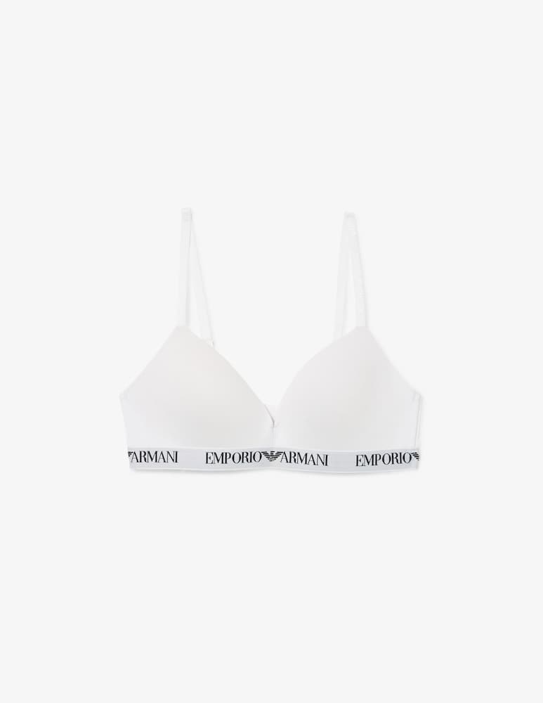Emporio Armani Essential padded triangle bra - picture 1 Emporio Armani Essential padded triangle bra - picture 1