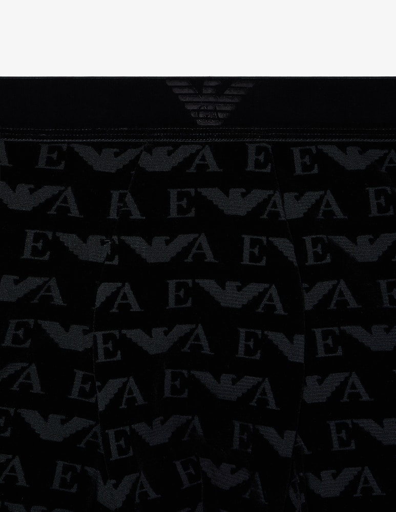 Emporio Armani Boxer jacquard in velluto - immagine 4 Emporio Armani Boxer jacquard in velluto - immagine 4